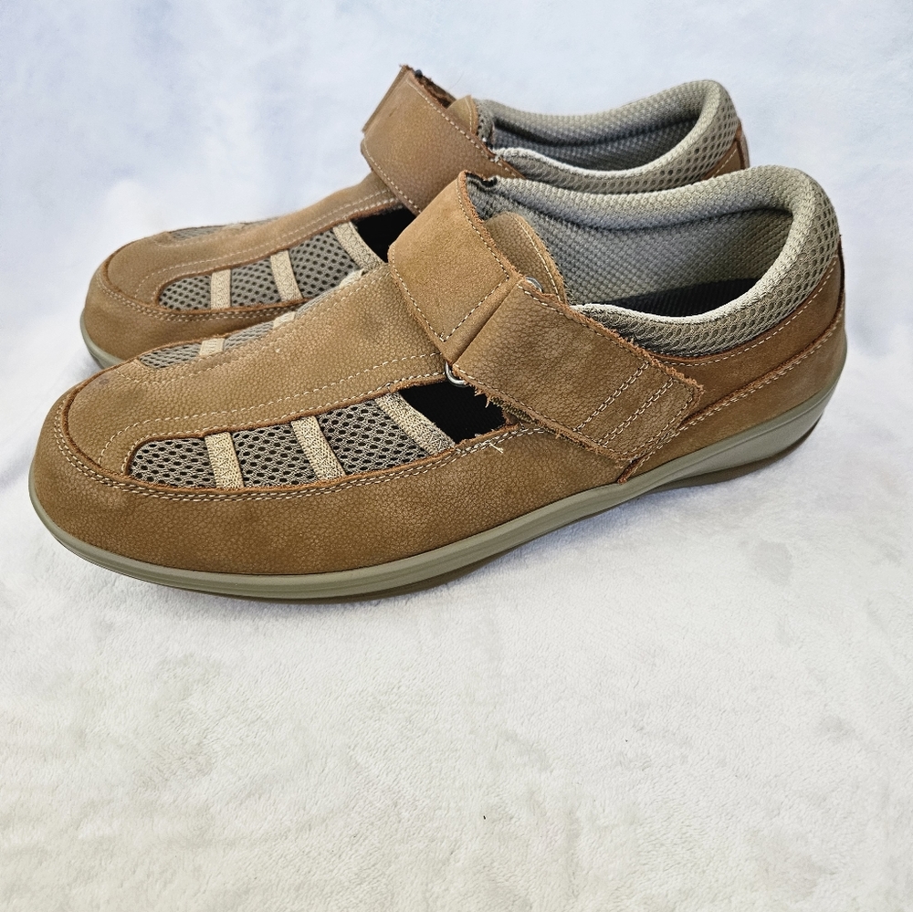 Orthofeet Sarasota Beach Tan 872 Fisherman Shoes Sandals Women's 11